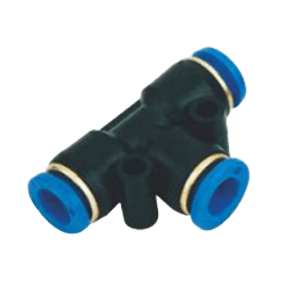 t connector plastic Blue