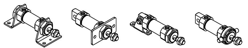 MF Cylinder Various mounting accessories