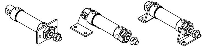 Mounting Accessories for MA Mini Cylinders