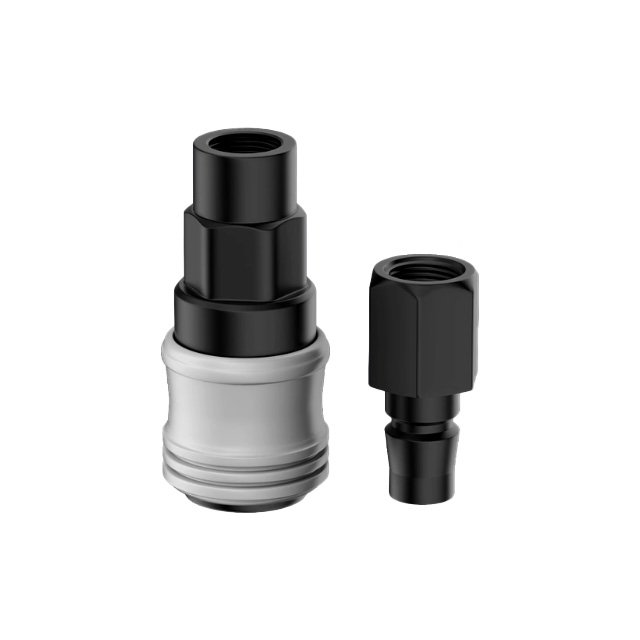 OSF+OPF Plastic steel female quick coupler