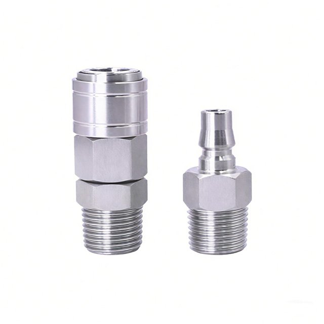 OSM+OPM Stainless steel quick coupler male