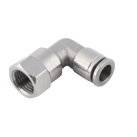 PLF stainless steel elbow fitting