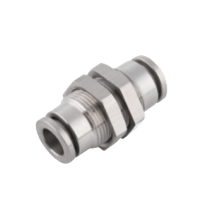 PM Stainless Steel Pneumatic Bulkhead Fittings