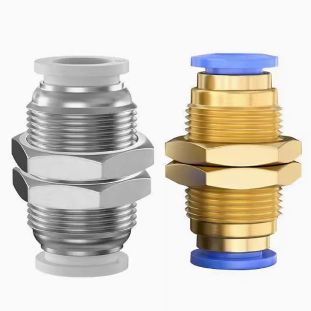 Pneumatic Bulkhead Fittings-PM
