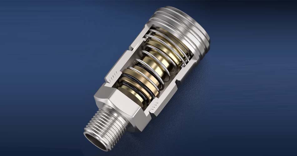 Pneumatic Quick Coupler structure
