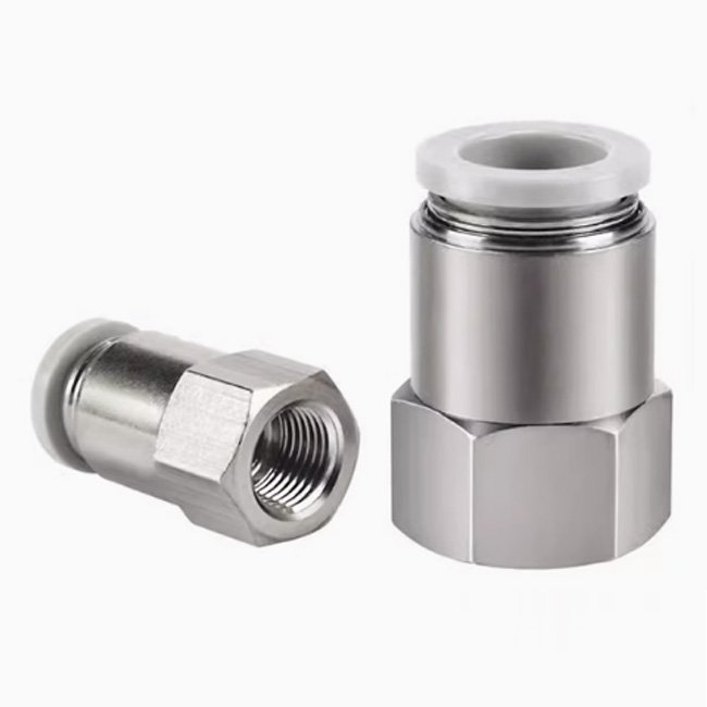 Pneumatic straight connector-PCF