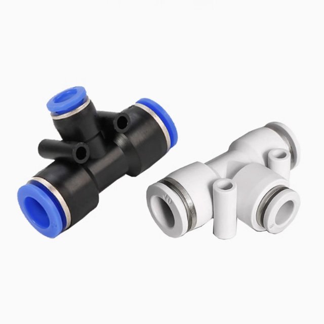 Reducer pneumatic tee fitting-PEG