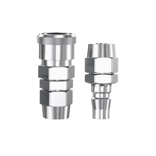 SP+PP pneumatic quick coupler