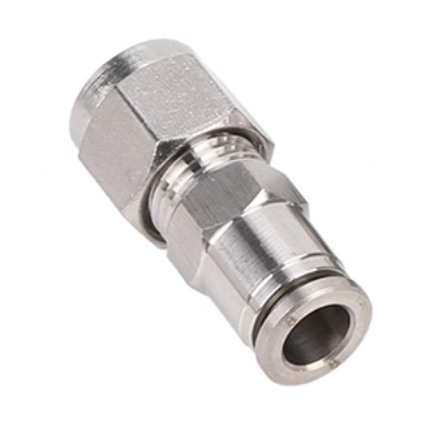 Stainless Steel Bite to push Pneumatic fittings