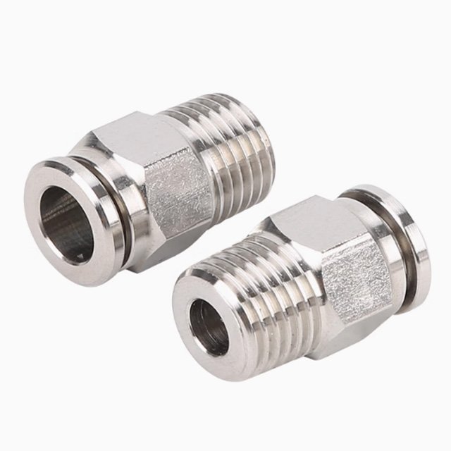 Stainless Steel Male Connector PC