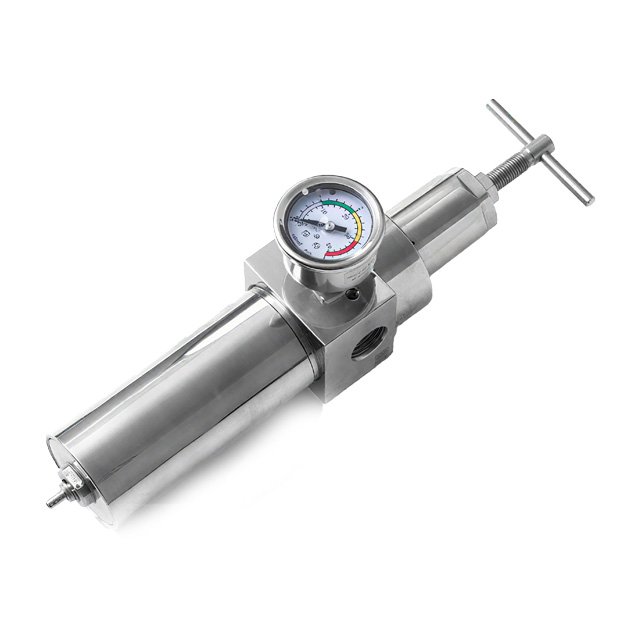Stainless steel air filter regulator