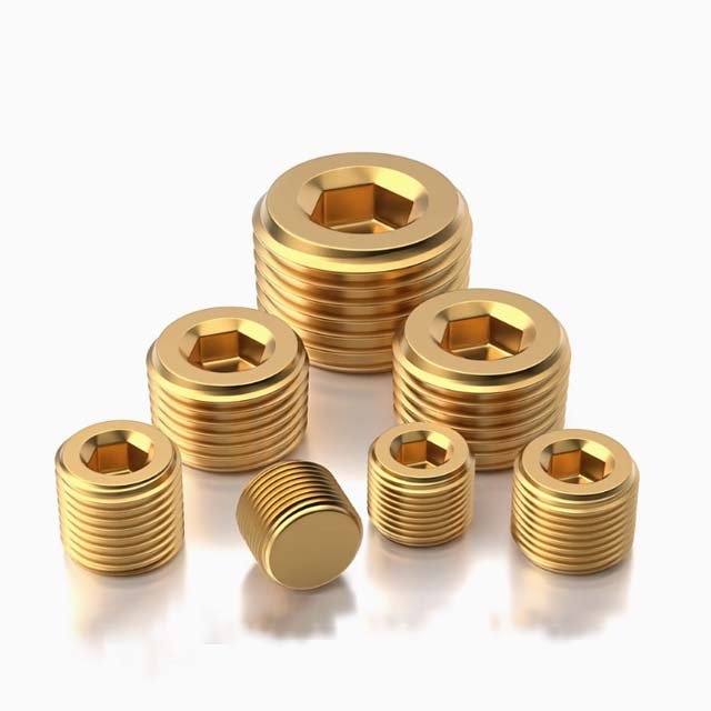 exhaust manifold plug brass BD