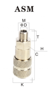 American Air Quick Coupler asm
