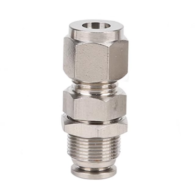 stainless steel bulkhead Bite to push fittings PM