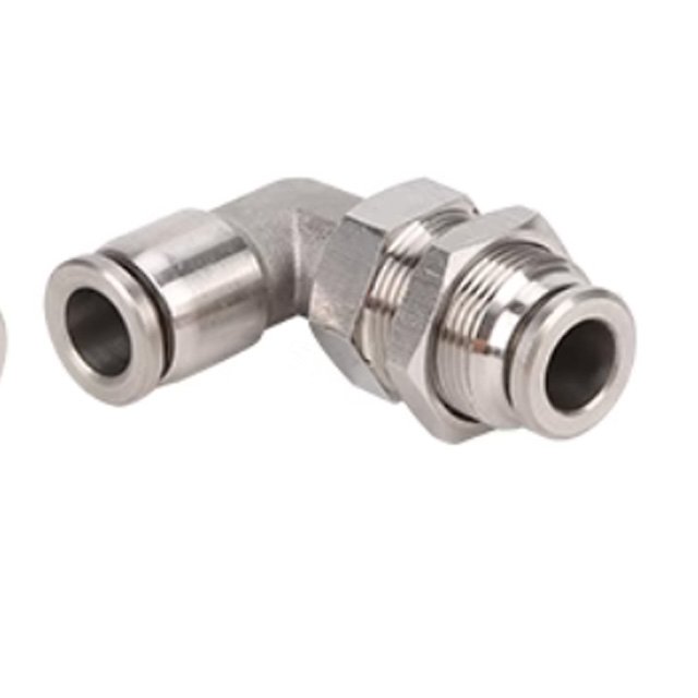 stainless steel bulkhead elbow fittings PLM