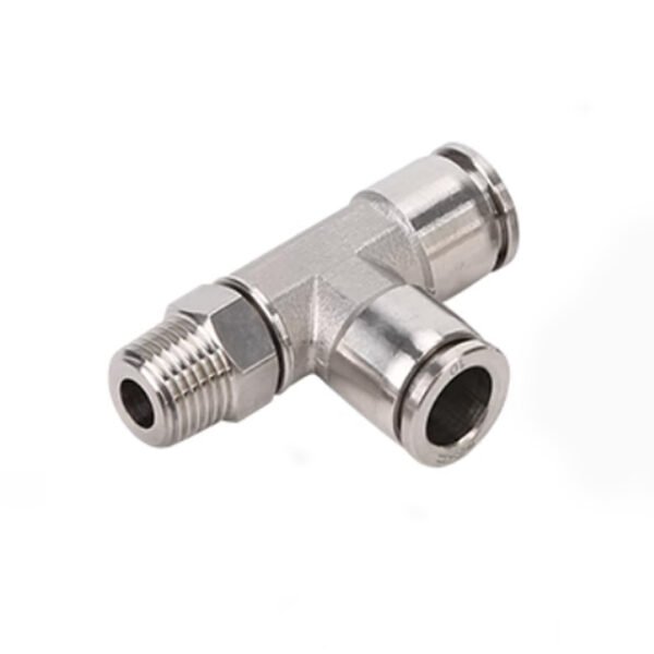 stainless steel tee push to connect fittings PD