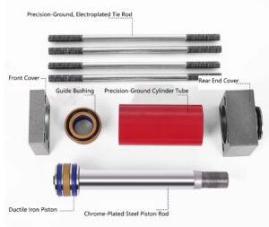 Hydraulic Cylinder Parts List