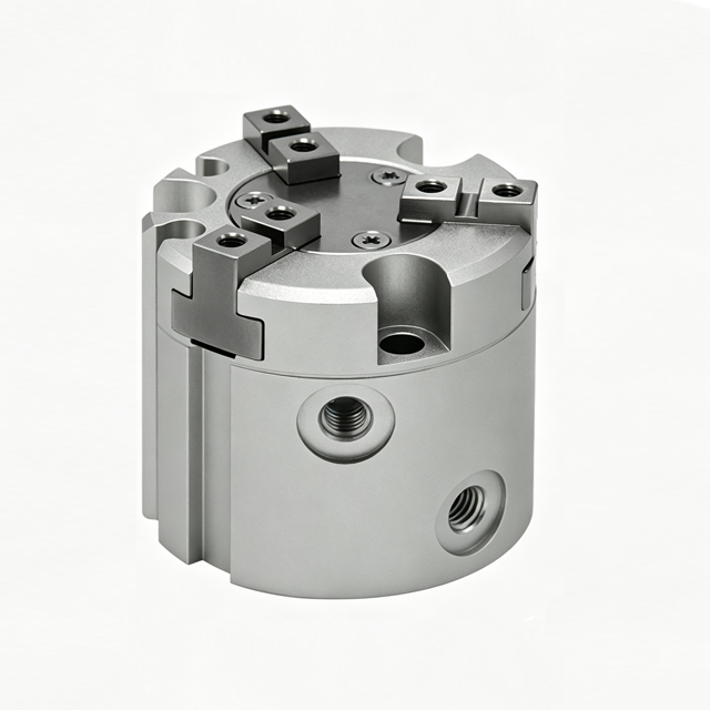 3 finger pneumatic gripper