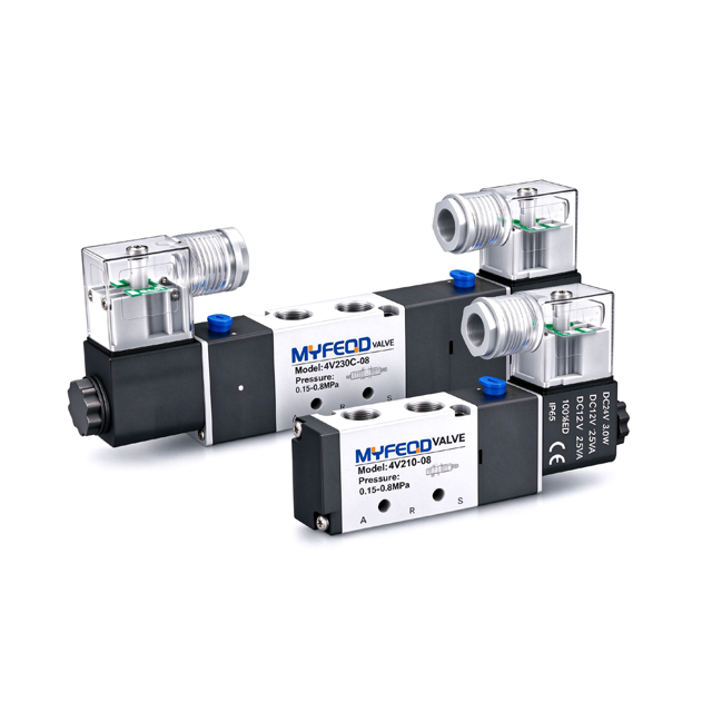 5 way solenoid valve