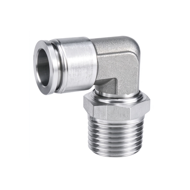 PL Stainless Steel swivel elbow air fitting