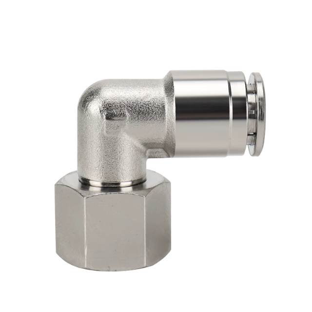 PLF Stainless Steel female elbow air fitting