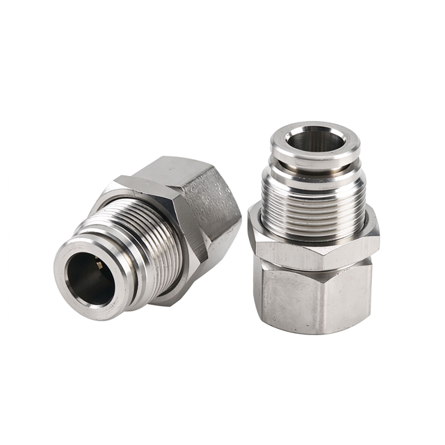 PMF Stainless Steel bulkhead air fitting