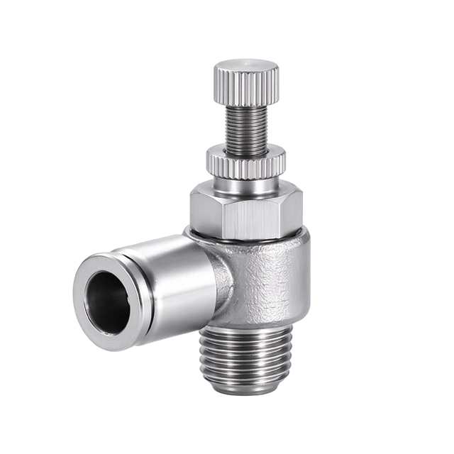 SL Stainless Steel pneumatic speed control fitting